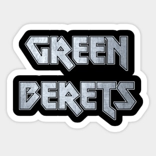 Green Berets Sticker